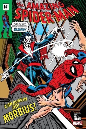 Amazing Spider-Man Cilt 101 - Canavarın Adı Morbius! Ray Thomas Marmara Çizgi Ray Thomas Marmara Çizgi