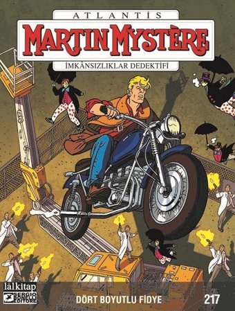 Martin Mystere Sayı 217 - Dört Boyutlu Fidye Giovanni Eccher Lal Giovanni Eccher Lal