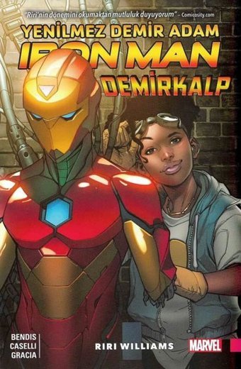 Yenilmez Demir Adam 1 DemirKalp - Iron Man Brian Michael Bendis Arka Bahçe Yayıncılık Brian Michael Bendis Arka Bahçe Yayıncılık