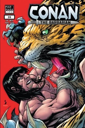 Conan The Barbarian Cilt - 20 Jim Zub Marmara Çizgi Jim Zub Marmara Çizgi