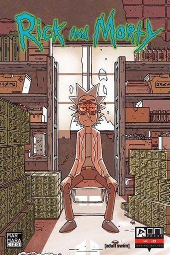 Rick and Morty 19 Zac Gorman Marmara Çizgi Zac Gorman Marmara Çizgi