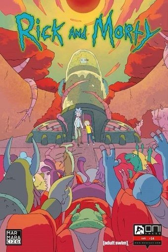 Rick and Morty 14 Zac Gorman Marmara Çizgi Zac Gorman Marmara Çizgi
