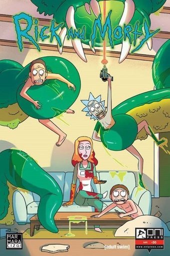 Rick and Morty 30 Zac Gorman Marmara Çizgi Zac Gorman Marmara Çizgi