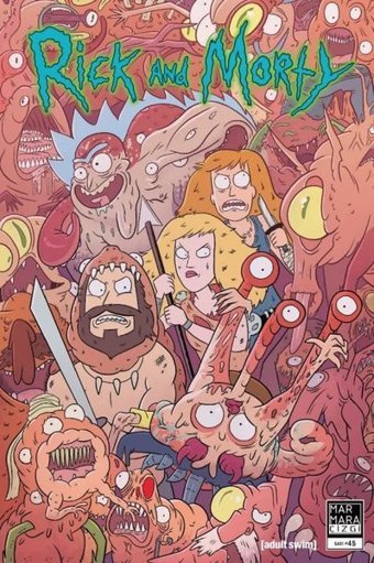 Rick and Morty 45 Zac Gorman Marmara Çizgi Zac Gorman Marmara Çizgi