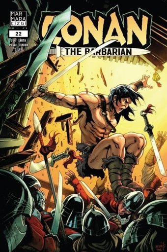 Conan The Barbarian Cilt - 22 Jim Zub Marmara Çizgi Jim Zub Marmara Çizgi
