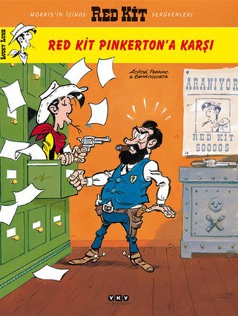 Red Kit Sayı - 38 Pinkerton'a Karşı Tonino Benacquista, Achde, Daniel Ennac Yapı Kredi Yayınları Tonino Benacquista, Achde, Daniel Ennac Yapı Kredi Yayınları