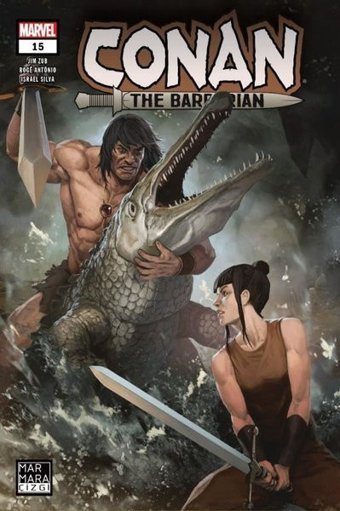 Conan The Barbarian Cilt - 15 Jim Zub Marmara Çizgi Jim Zub Marmara Çizgi