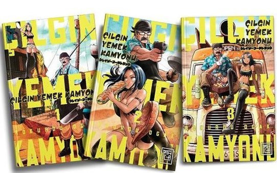 Çılgın Yemek Kamyonu Seti - 3 Kitap Takım Kolektif Athica Yayınları Kolektif Athica Yayınları