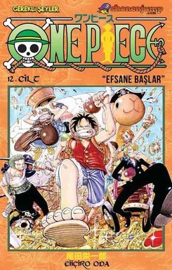 One Piece 12. Cilt - Efsane Başlar Eiiçiro Oda Gerekli Şeyler Eiiçiro Oda Gerekli Şeyler