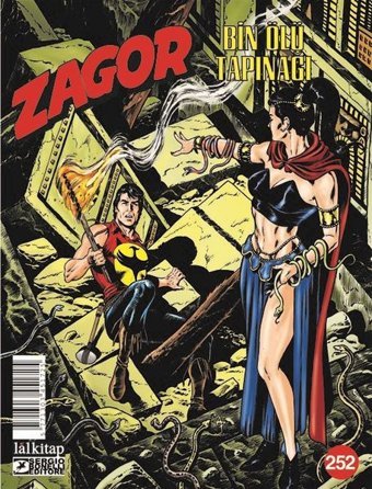 Zagor Sayı 252 - Bin Ölü Tapınağı Jacopo Rauch Lal Jacopo Rauch Lal
