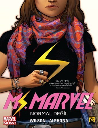 Ms Marvel Cilt 1 Normal Değil G. Willow Wilson Arka Bahçe Yayıncılık G. Willow Wilson Arka Bahçe Yayıncılık