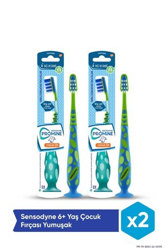 Sensodyne Promine Yumuşak Manuel Çocuk Diş Fırçası Mavi Yeşil