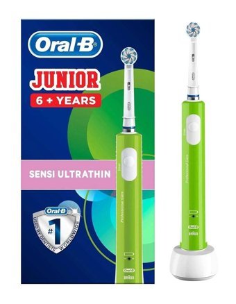 Oral b Junior Işıklı Orta Şarjlı Çocuk Diş Fırçası Yeşil