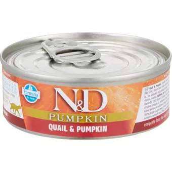 N&D Pumpkin Bıldırcın Etli Yetişkin Yaş Kedi Maması 70 gr