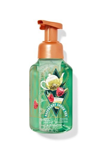 Bath & Body Works Raspberry Green Tea Nemlendiricili Parabensiz Organik Köpük Sıvı Sabun 259 ml Tekli