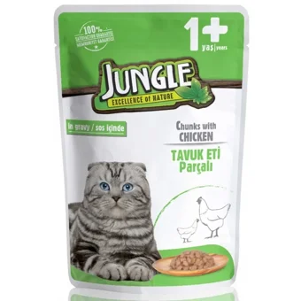Whiskas Jungle Soslu Yetişkin Yaş Kedi Maması 85 gr
