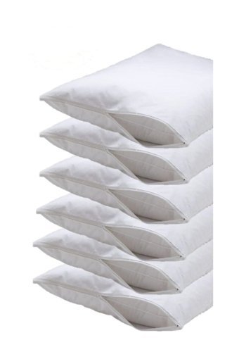 Tuna Sıvı Geçirmez Lastiksiz 50x70 cm Tek Kişilik Alez 6 Adet