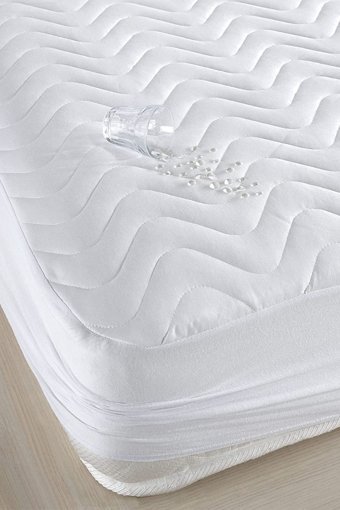 Faiend Micro Fitted Sıvı Geçirmez Kapitone Lastikli 120x200 cm Tek - Çift Kişilik Alez