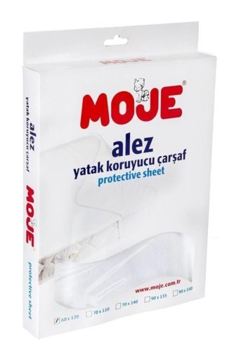 Moje Sıvı Geçirmez Lastikli 60x120 cm Tek Kişilik Alez