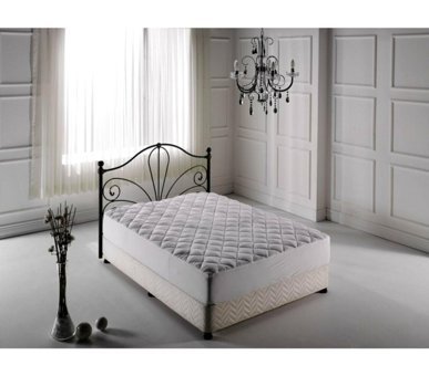 Doqu Home Comfyline Sıvı Geçirmez Kapitone Lastikli 90x190 çm Çift Kişilik Alez