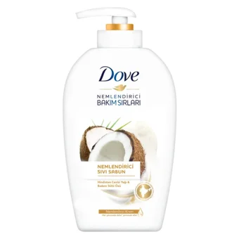 Dove Hindistan Cevizi Yağı-Badem Sütü Özü Nemlendiricili Köpük Sıvı Sabun 500 ml 2'li