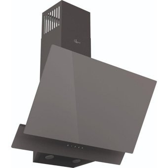Gl General Gld 055PR 115 W 650 m3/h 60 cm Cam Bacalı Duvar Tipi Davlumbaz Gri