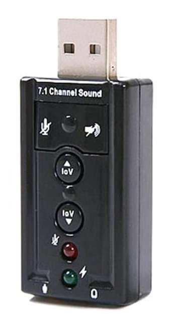 Powermaster PM-18063 USB Çift Girişli Harici Ses Kartı