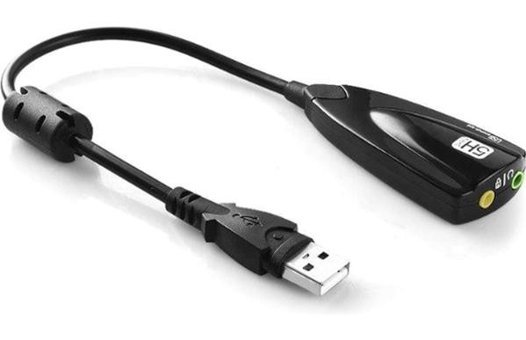 Midex Mini USB 3.5 mm Tek Girişli 7.1 Harici Ses Kartı