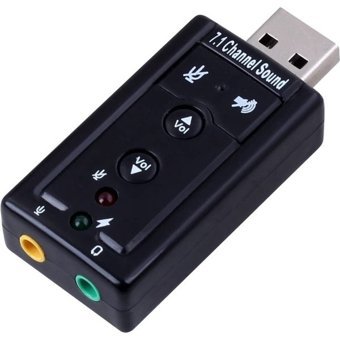 Hadron HN4177 USB Çift Girişli 7.1 Harici Ses Kartı