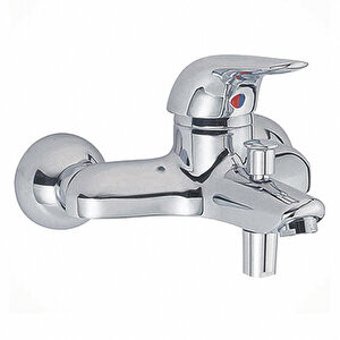 Artema Ares A41617 Krom Çift Delikli Aç Kapa Banyo Bataryası Gümüş
