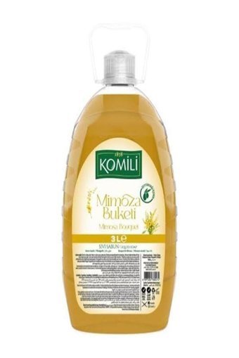 Komili Mimoza Buketi Nemlendiricili Parabensiz Köpük Sıvı Sabun 3 lt 4'lü