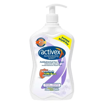 Activex Nemlendiricili Antibakteriyel Köpük Sıvı Sabun 700 ml 2'li