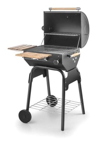 The Favilla Grillord 50 Kömürlü Kapaklı Dikdörtgen Tekerlekli Barbekü