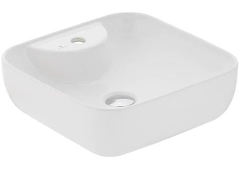 Seramiksan Form Tekli 43 cm Seramik Dikdörtgen Lavabo Beyaz