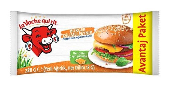 La Vache Qui Rit Dilimli Burger İnek Peyniri 288 gr