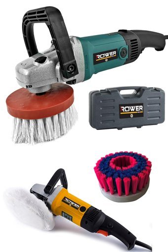 Rowermax RWRX-1200DU 1200 W 3000 Devir/dk 180 Mm Kablolu Pasta Cila Aküsüz Elektrikli Polisaj Makinesi
