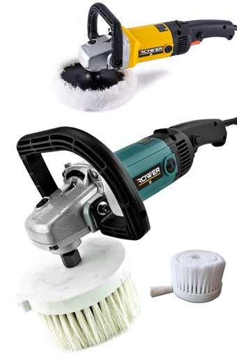 Rowermax RWRX-1200DO 1200 W 3000 Devir/dk 182 Mm Kablolu Pasta Cila Aküsüz Elektrikli Polisaj Makinesi