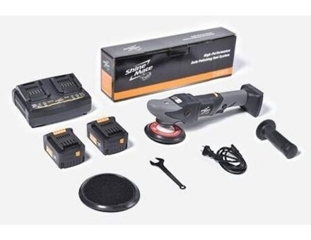 Shine EB251 1200 W 2000 Devir/dk 150 Mm Kablosuz Pasta Cila Akülü Şarjlı Polisaj Makinesi