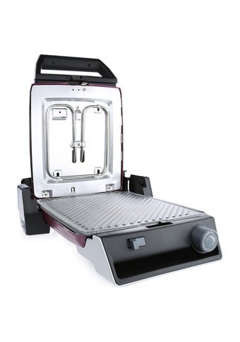 Fakir Breadly 6 Dilim Granit Çıkartılabilir Plaka Çift Taraflı 1800 W Izgaralı Mor Tost Makinesi