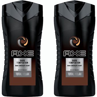Axe Dark Temptation Çikolata Nemlendirici Duş Jeli 2x250 ml