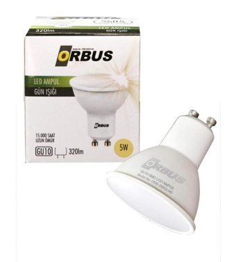 Orbus 5 W Tasarruflu Beyaz E14 Çanak Led Ampul