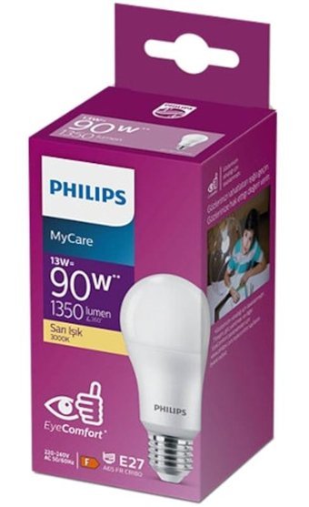 Philips My Care 130 W Sarı E27 Led Ampul