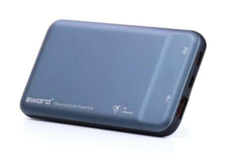 Sword SW-10F53L 10000 mAh Powerbank Lacivert