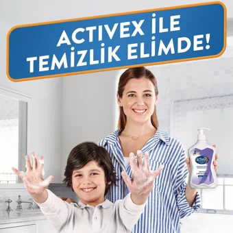 Activex Nemlendiricili Antibakteriyel Köpük Sıvı Sabun 700 ml+1.5 lt 2'li