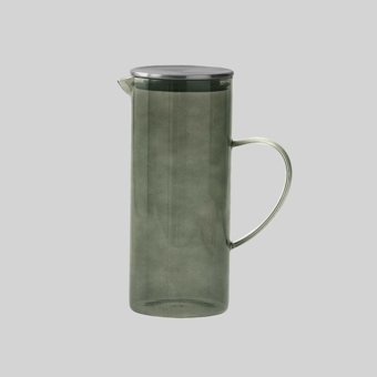 Linens Smoky Cam 1.5 lt Metal Kapaklı Sürahi