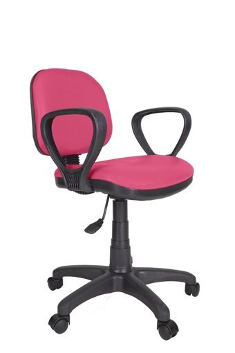 Gizmo Dk1000 Kolçaklı Dönerli Pembe Çalışma Sandalyesi