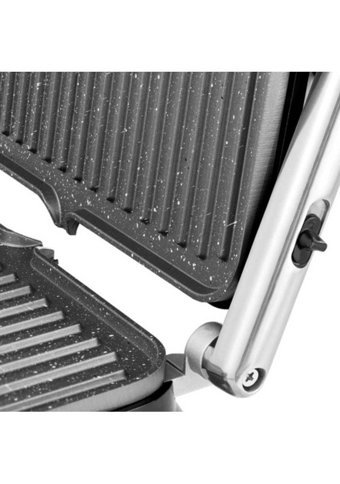 Homend 1318 Toastbuster 4 Dilim Granit Tek Yönlü 2000 W Izgaralı Gri Tost Makinesi