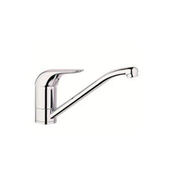 Vitra Ares A42006 Çift Girişli Aç Kapa Eviye Bataryası Gümüş