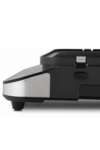 Fakir Grill Expert Elite 4 Dilim Alüminyum Çıkartılabilir Plaka Tek Yönlü 1800 W Izgaralı Gri Tost Makinesi