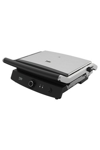 Beko TM 8046 I Selection 6 Dilim Döküm Çıkartılabilir Plaka Tek Yönlü 2400 W Izgaralı inox Tost Makinesi